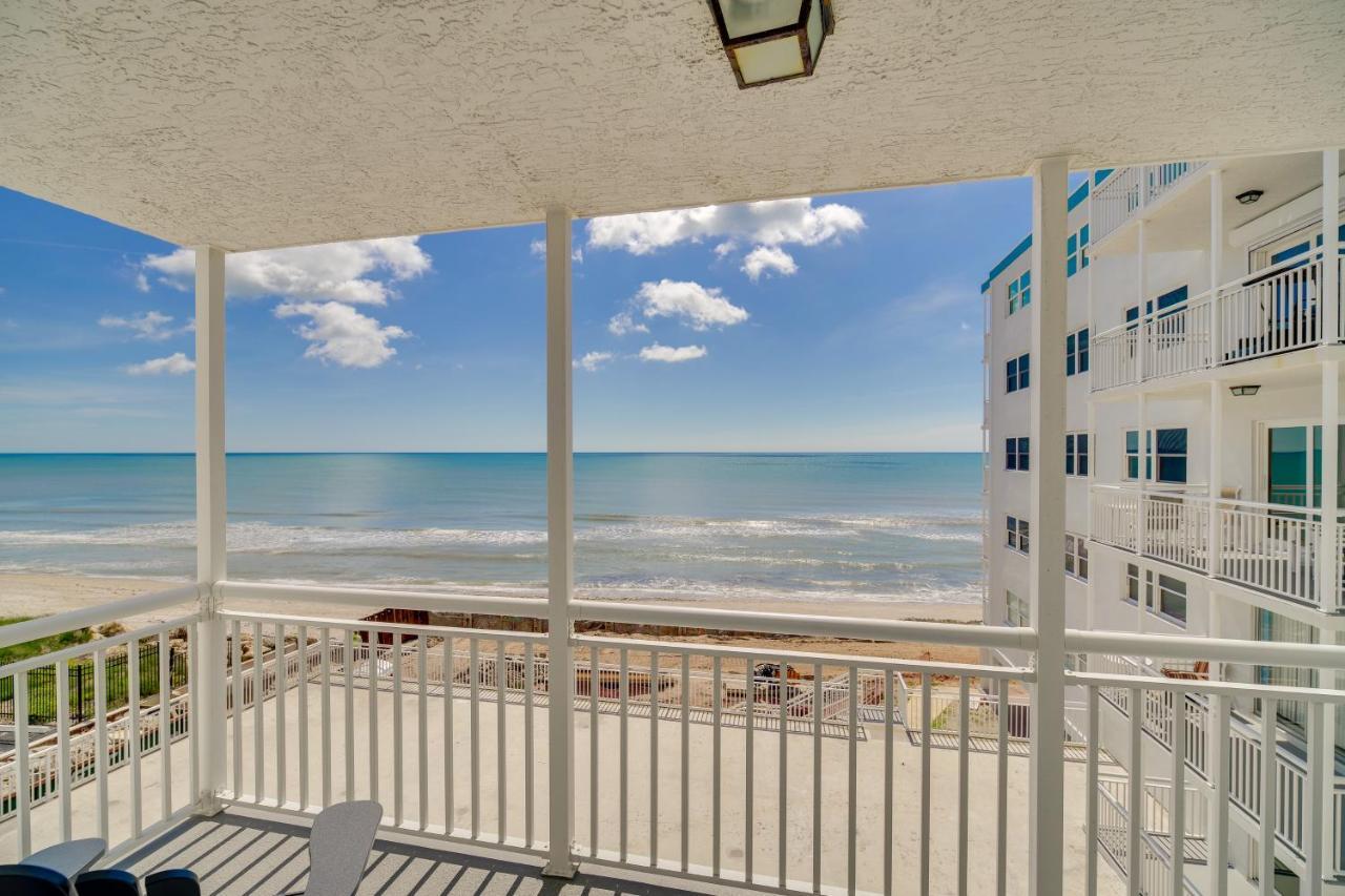 Oceanfront Satellite Beach Condo With Balcony, Views Exterior foto