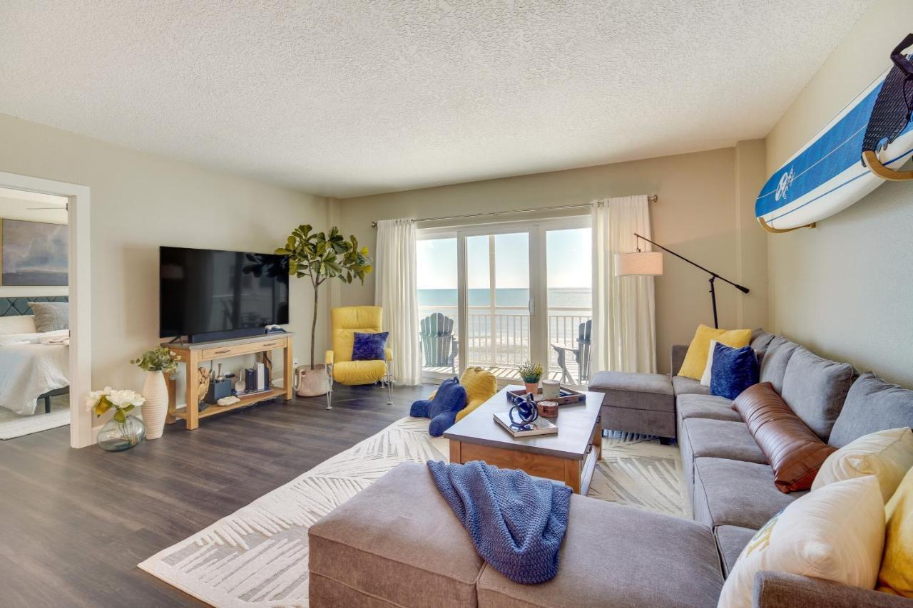 Oceanfront Satellite Beach Condo With Balcony, Views Exterior foto